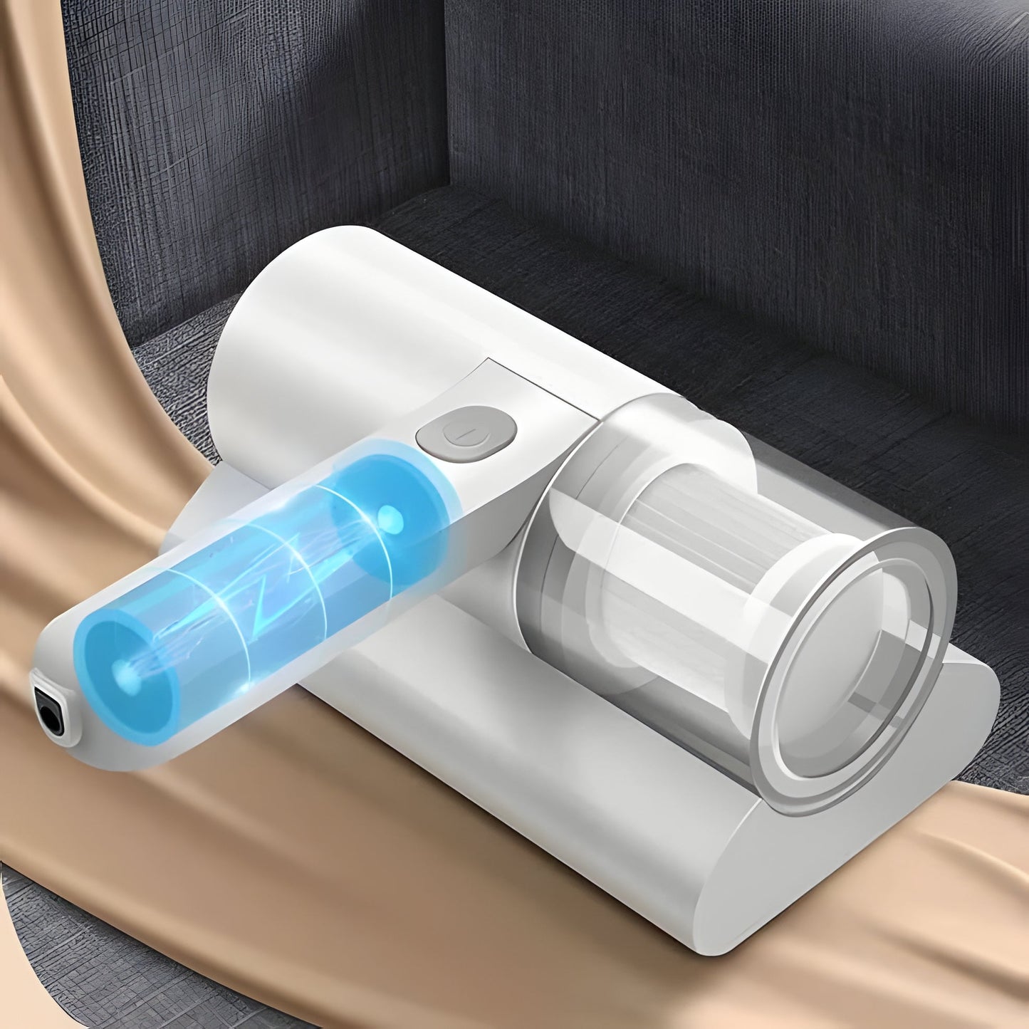 Handheld Mattress Vacuum with High Frequency Vibration and Multi Stage Filtration