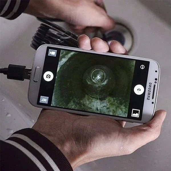 Wireless Inspection Camera with 6 LED Lights and 1280x720 Video Recording
