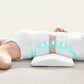 Memory Foam Lumbar Pillow with Breathable Mesh Cover and Adjustable Strap