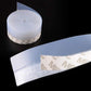 Door Draft Seal Strip with Transparent Adhesive Edge and 16.4 ft Length