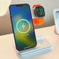 3-in-1 Apple Charger Dock for iPhone, Watch and AirPods