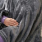 Portable Electric Heated Blanket with Three Heat Settings and Power Bank Connection