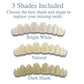 Temporary False Teeth Cover for Cosmetic Smile Appearance