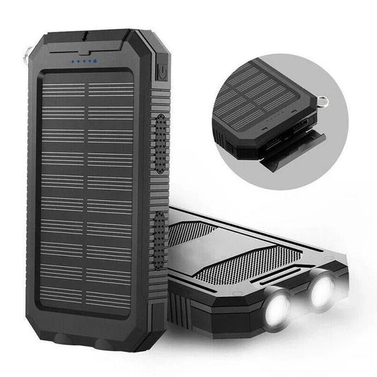 30,000mAh Solar Charger Waterproof External Power Bank