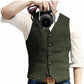 Sjbackyard Men's Fashionable Waistcoat