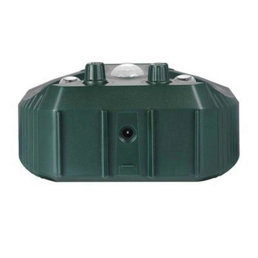 Animal Ultrasonic Repellent with Motion Sensor and Solar Power, 110° Range 26 Ft