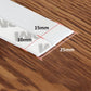 Door Draft Seal Strip with Transparent Adhesive Edge and 16.4 ft Length