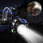 Rechargeable LED Headlamp with Adjustable Beam for Hands-Free Use