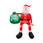 Giant 8-Foot LED Climbing Santa Inflatable Outdoor Christmas Decoration