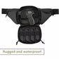Tactical Waist Pack for Concealed Carry with Adjustable Holster Storage