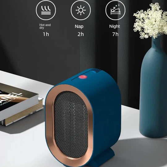 Compact Electric Space Heater for Small Rooms and Personal Indoor Use