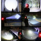 Rechargeable LED Headlamp with Adjustable Beam for Hands-Free Use
