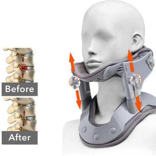 Adjustable Neck Traction Stretcher Device for At-Home Use