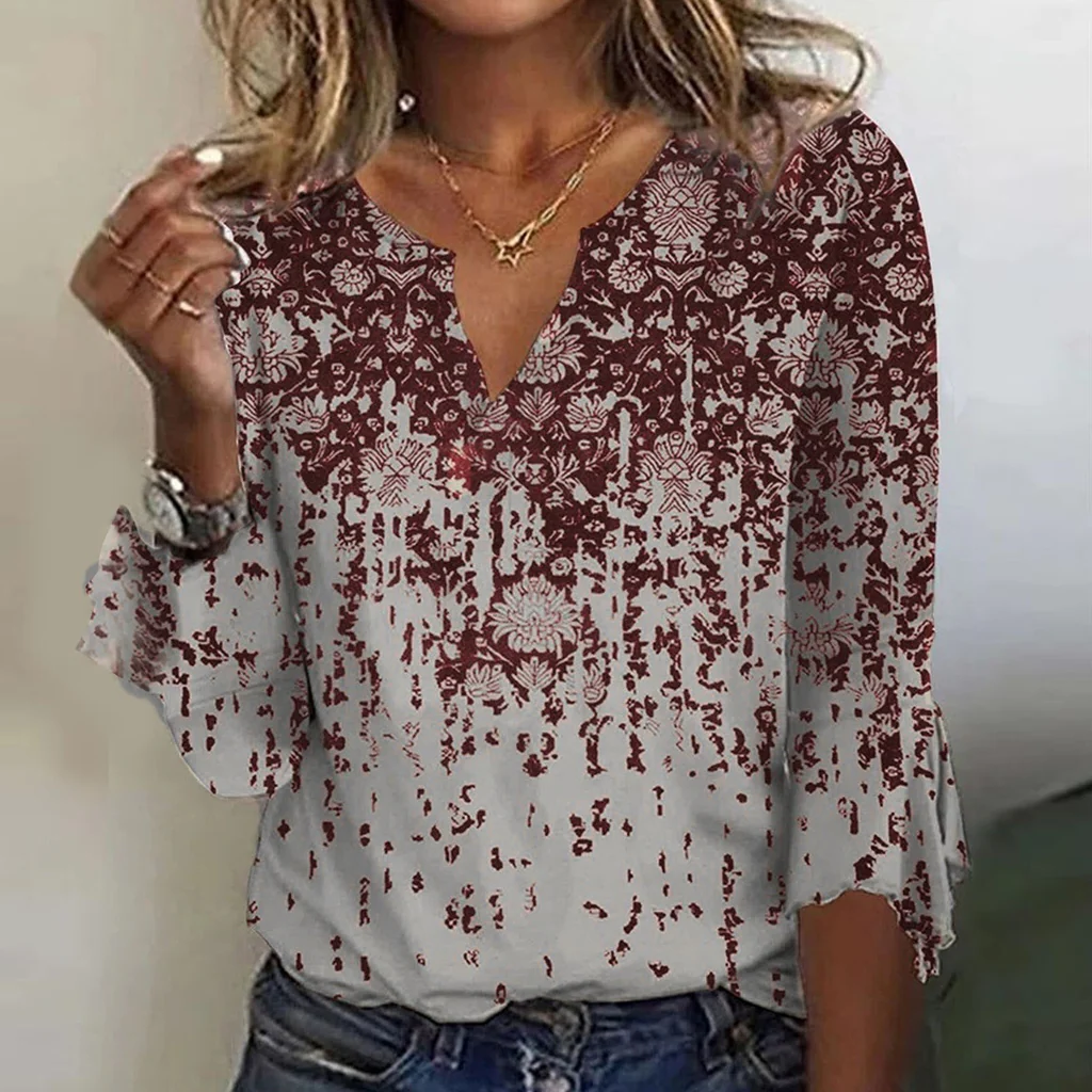 Fitted Top with Flat Seam Construction and Shape Retention, XS-XXL Sizes
