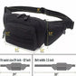 Tactical Waist Pack for Concealed Carry with Adjustable Holster Storage