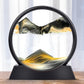 Moving Sea Sand Art Display for Desktop and Decorative Use