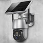 360° Solar-Powered Outdoor Surveillance Camera for Continuous Monitoring
