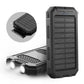 500,000 mAh Solar Charger Power Bank with Dual USB Outputs