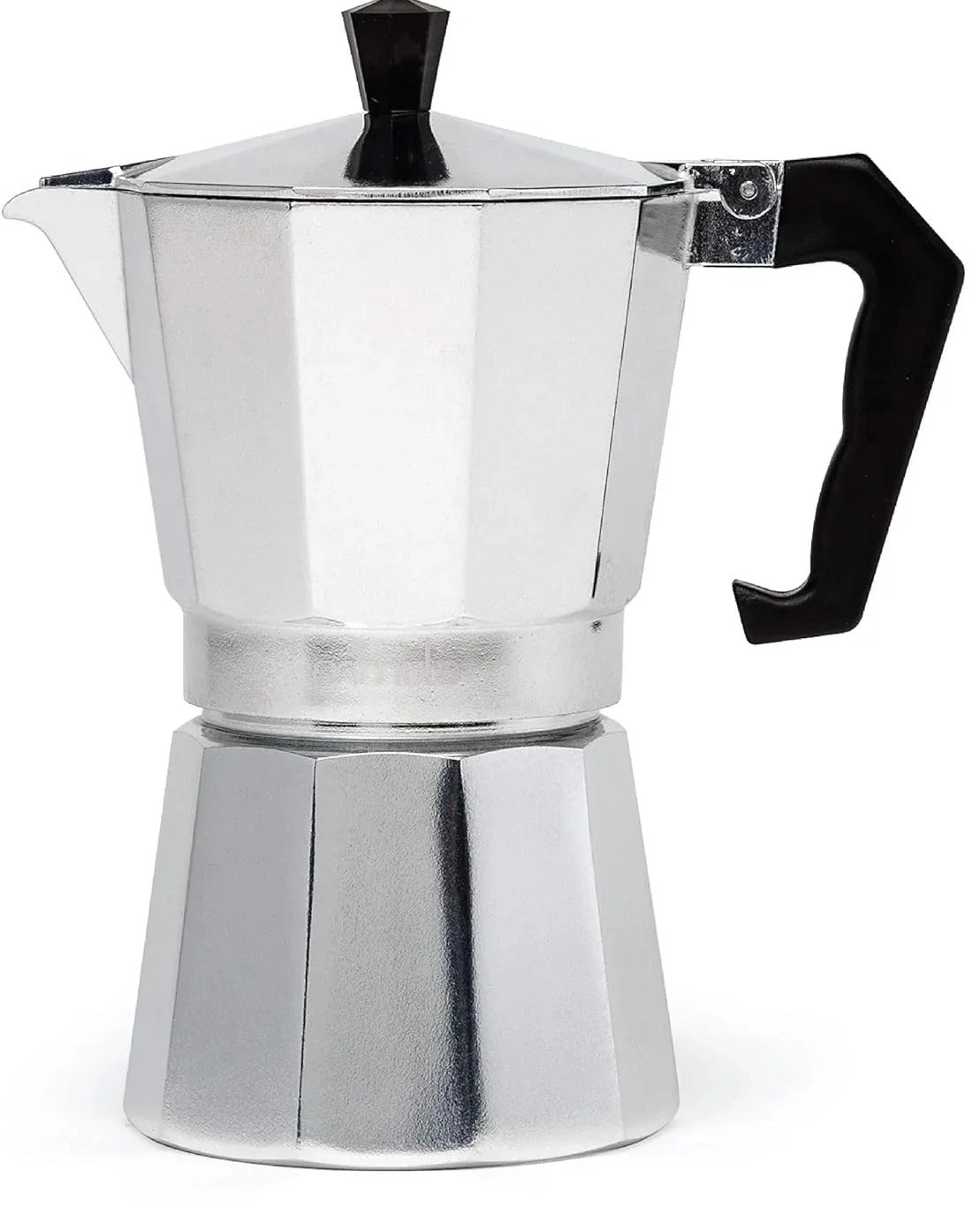Classic Stovetop Coffee Maker for Single-Cup Pressure Brewing