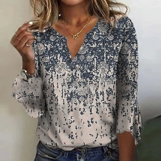 Fitted Top with Flat Seam Construction and Shape Retention, XS-XXL  Sizes