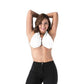 Nursing Bra with Absorbent Terry Knit and Adjustable Rear Cord, Lightweight Breathable Support
