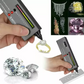 Portable Diamond Authenticity Tester with LED Display and Audio Alert, Calibration Tool Included
