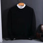 Sjbackyard Men's Cashmere Jumper Soft Luxury Knit