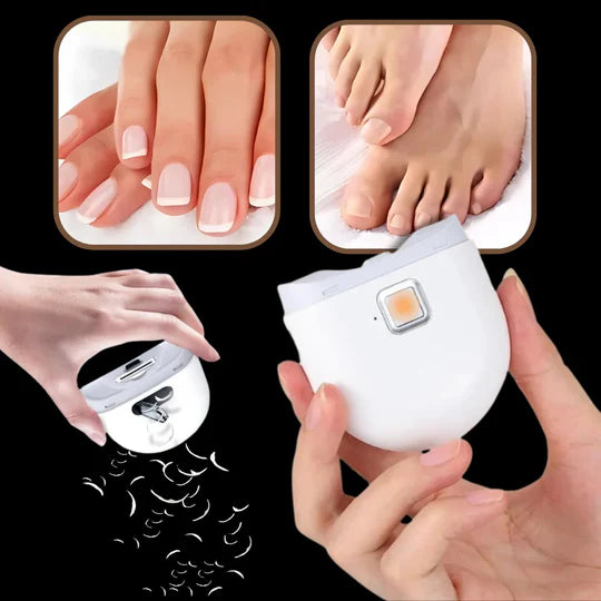 Electric Nail Clipper Dual Speed, Portable Nail Care Trimmer