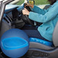Gel Seat Cushion with Honeycomb Structure and Tailbone Support for Office Chairs, Cars, Wheelchairs