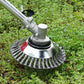 Rotary Weed Removal Brush Attachment for Lawn and Garden Trimmers
