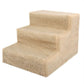 Pet Stairs with Removable Fleece Cover and Non-Slip Surface for Small Dogs