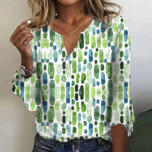 Fitted Top with Flat Seam Construction and Shape Retention, XS-XXL  Sizes