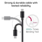 10-Foot Micro USB Charging and Data Transfer Cable for Extended Reach Use
