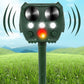Animal Ultrasonic Repellent with Motion Sensor and Solar Power, 110° Range 26 Ft