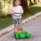 Bubble-Blowing Push Mower Toy for Outdoor Play and Kids Motor Skills