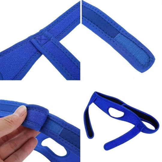 Full Head Chin Strap for Jaw Support During Sleep