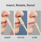 Rotating Nose Hair Trimmer with 360-Degree Head and Compact Handheld Design All Vera Mart