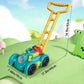 Bubble-Blowing Push Mower Toy for Outdoor Play and Kids Motor Skills