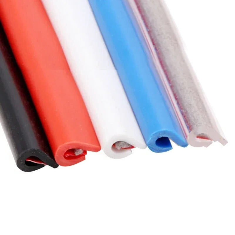 Door Edge Protector with Press-on Grip and Trim-to-Fit, 16.4 Ft for Cars, SUVs