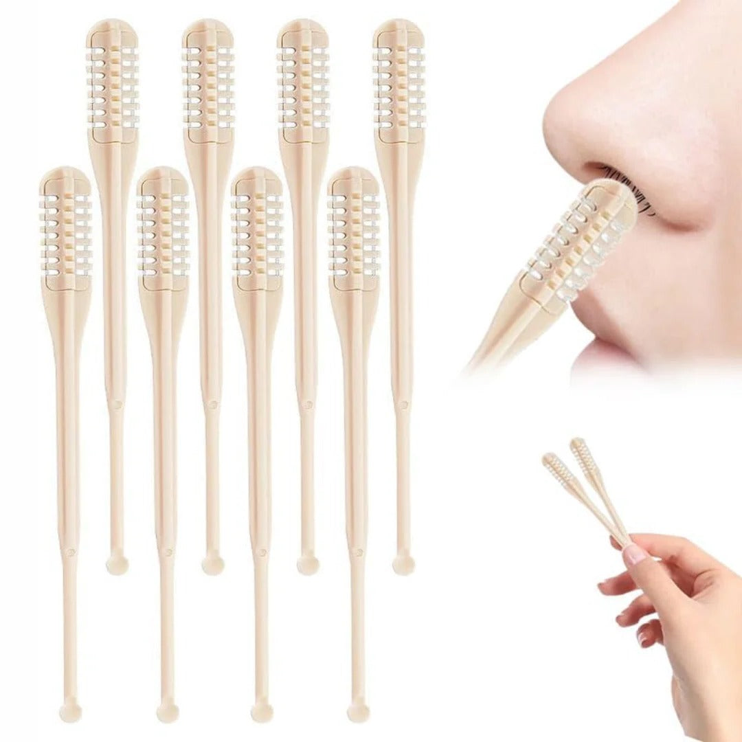 Rotating Nose Hair Trimmer with 360-Degree Head and Compact Handheld Design All Vera Mart