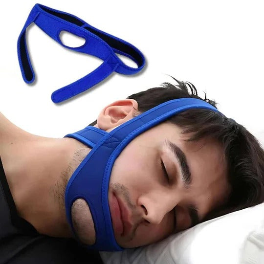 Full Head Chin Strap for Jaw Support During Sleep