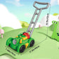 Bubble-Blowing Push Mower Toy for Outdoor Play and Kids Motor Skills