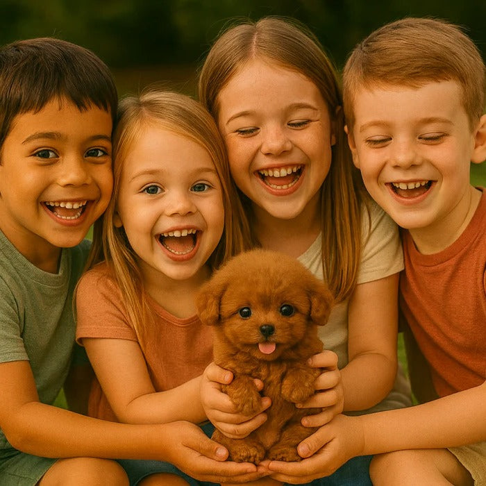 Interactive Robot Puppy with Realistic Walking and Touch Sensors, Battery Operated