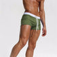 Men's Swim Trunks with Rapid-Dry Fabric and Adjustable Drawstring Waist
