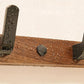 Minimalist Wall-Mounted Coat Hook Rack with Space-Saving Multi-Hook Storage