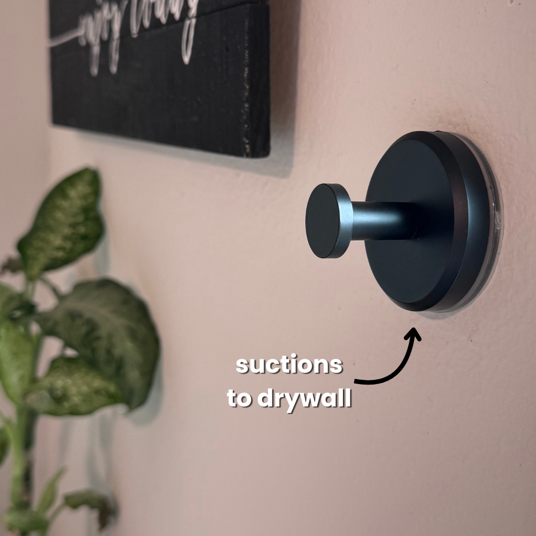Suction Cup Hooks with 15 Pound Capacity for Glass and Tile Surfaces