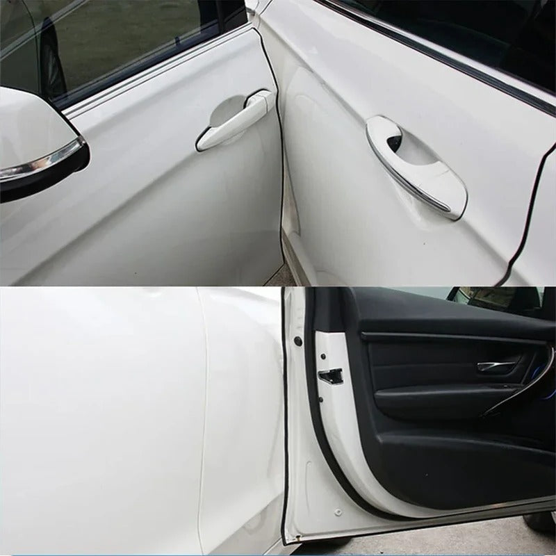 Door Edge Protector with Press-on Grip and Trim-to-Fit, 16.4 Ft for Cars, SUVs