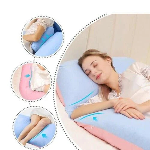 Full Support U-Shaped Body Pillow for Complete Comfort