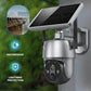 360° Solar-Powered Outdoor Surveillance Camera for Continuous Monitoring