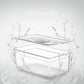 Sous Vide Cooking Container with Fitted Lid and Measurement Markings